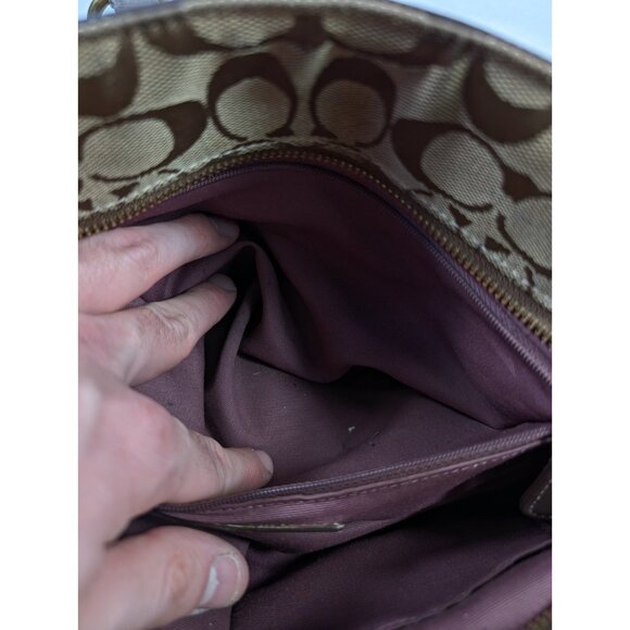 Coach Legacy Limited Edition Holiday Patchwork Leather Tote Bag Purse - Picture 15 of 16